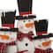 Glitzhome® 18" Wooden Snowman Family Décor Accent